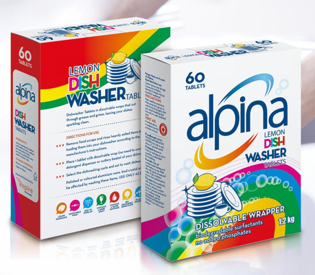 One Disposable Diaper Soluble Tablets Dishwasher