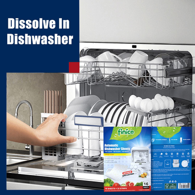 FNC914 Finice Disposable Dish Eco Washing Sheet Detergent Tablets Sheet