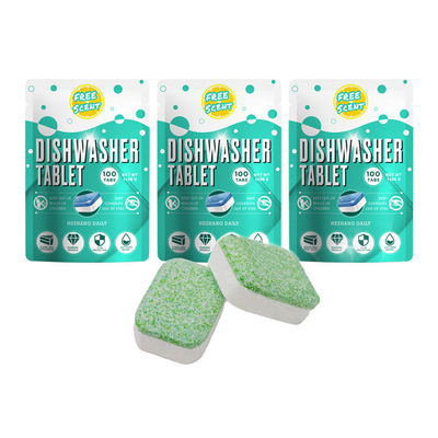 Sustainable Hot Sale Dishwasher Detergent Dishwashing Liquid Pods Tablets Dishwasher With High Quality