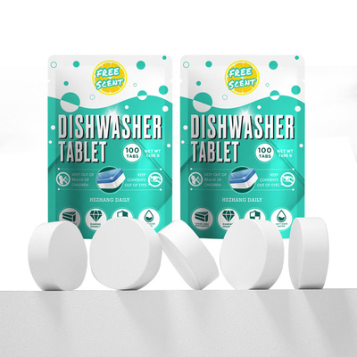 2023 Multi Sustainable Dishwasher Detergent Tablets Dishwasher Pods Detergent With Big Shape Price
