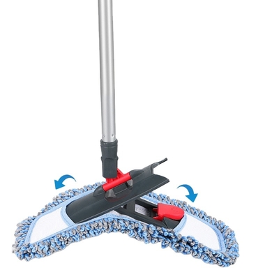BOOMJOY 360 swivel household sustainable microfiber flat mop with pedal dry&amp;wet cleaning flat mop