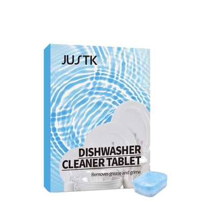 JUSTK viable removes grease and grime from the Dishwasher Cleaner Tablet