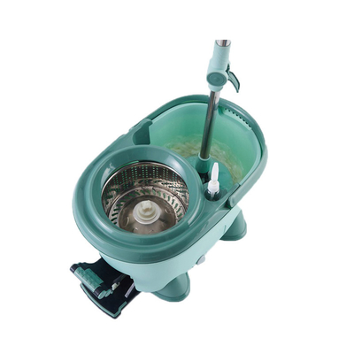 Factory Sustainable Supply Cheap Price New Style High Quality Clean Water And Dirty Water Separating Round Cleaning Mop 360 For Dining Room