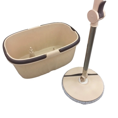 BNcompany Sustainable Detachable Spinning Mop 360 Centrifugal Microfiber Cleaning Mop Magic Bucket With Stainless Steel WR